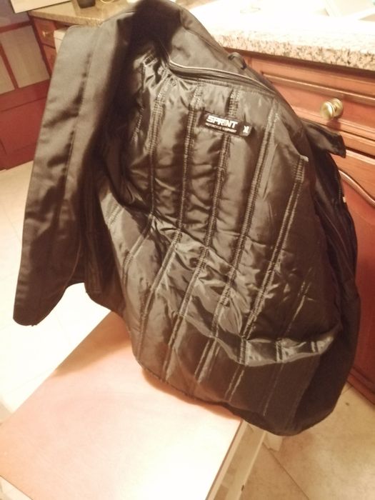 Blusão motard nylon alta resistência com proteções - Sprint Hurricane