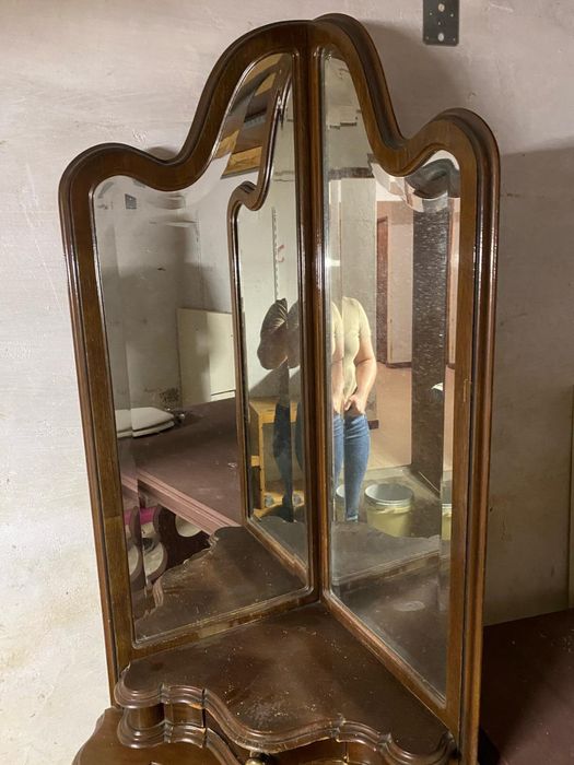 Movel de canto com espelho