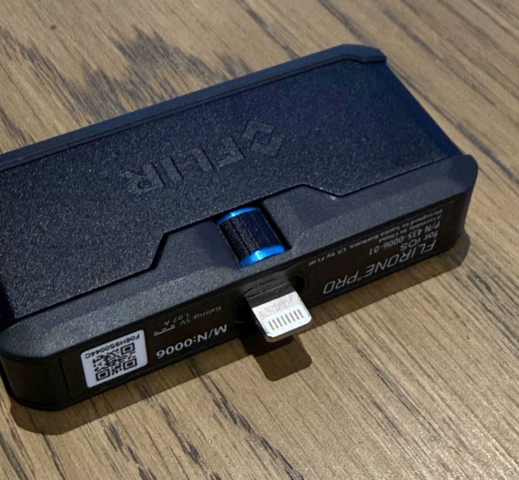 FLIR ONE PRO, do iPhone lightning ,