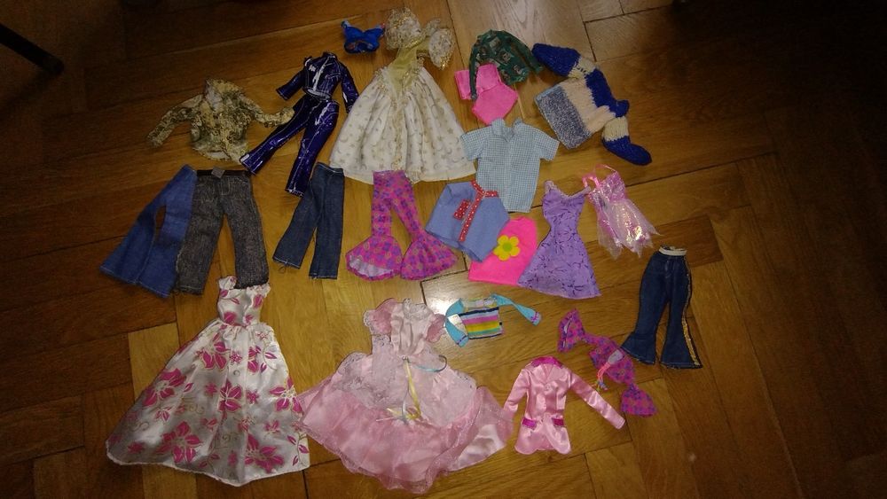 Ubranka Barbie zestaw