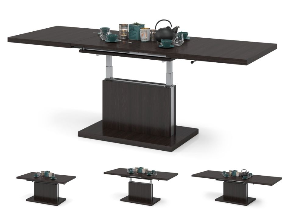 ASTON Wenge - ŁAWA rozkładana podnoszona STÓŁ ŁAWOSTÓŁ Mazzoni