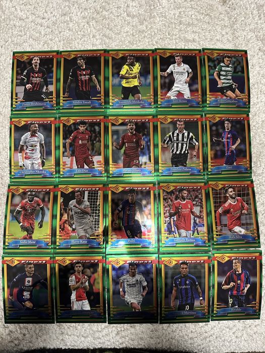 Cartas 2022-23 Topps Finest Flashbacks UEFA Club Competitions