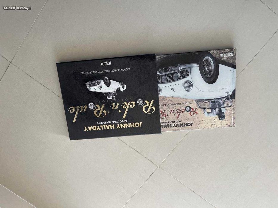 Livro Collector Johnny Hallyday "ROCK'N ROULE"