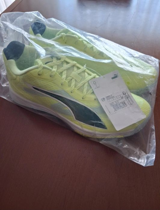 Sapatilhas Puma Accelerate Turbo 4 Verde Fluorescente