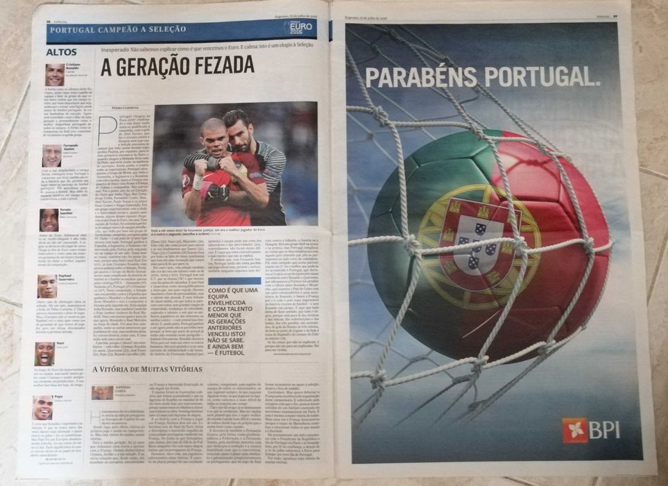 Campeões da Europa 2016