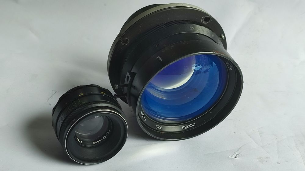 Объектив ОФ 233 , аэрофотосъемка
