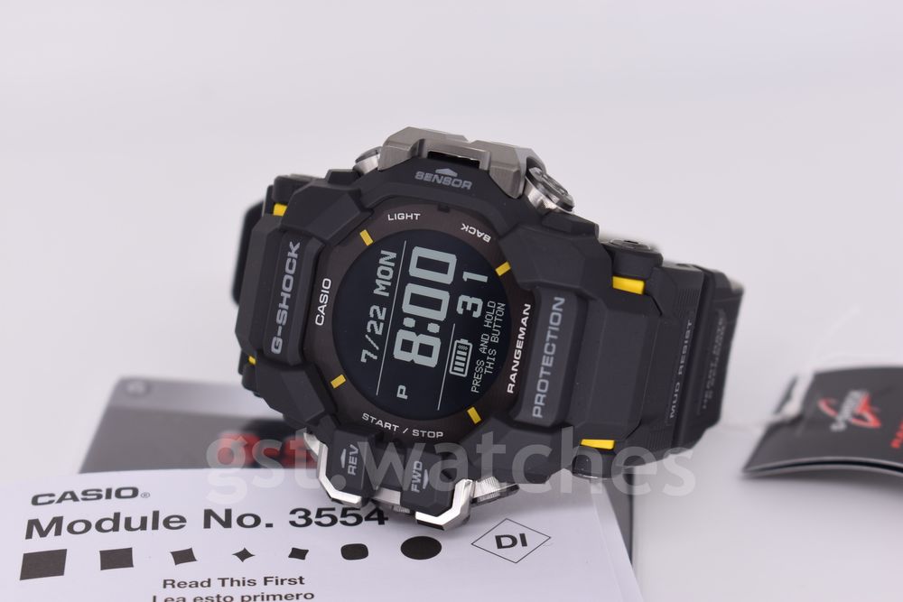 Casio G-Shock GPR-H1000-1 NEW ORIGINAL | Bluetooth | Solar | GPS