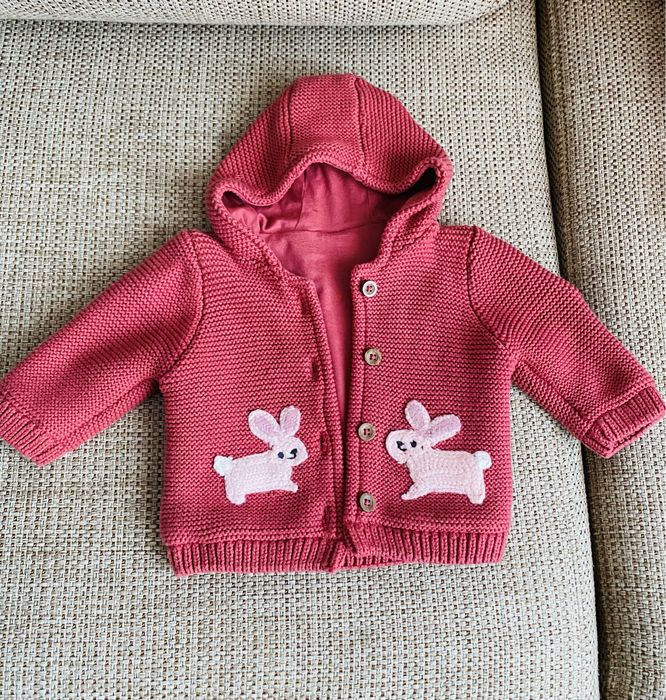 Дитячий кардиган, сведрик, кофта на 0-3 міс