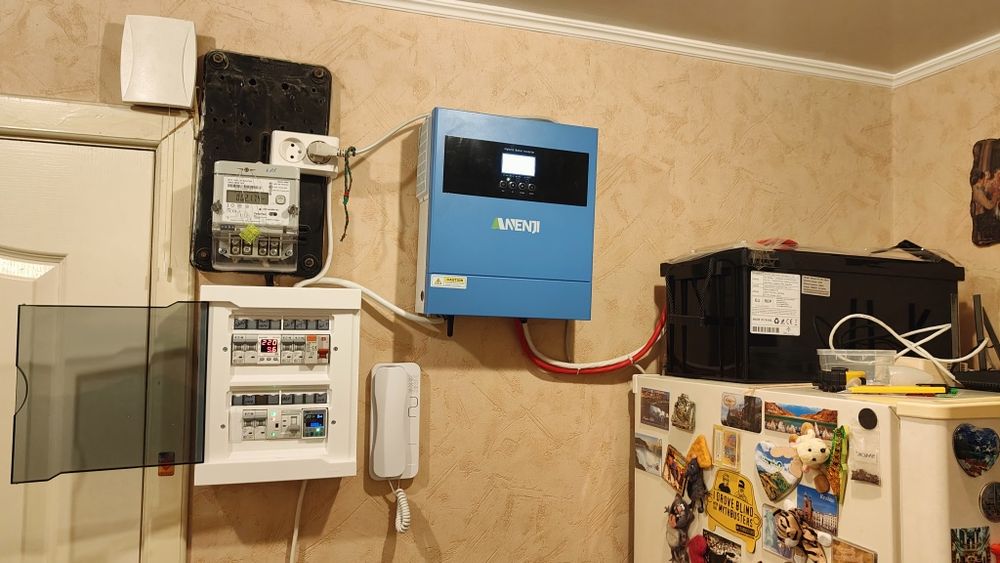 24v 4kw 4,2kw Anenji гібридний інвертор 24в 4квт