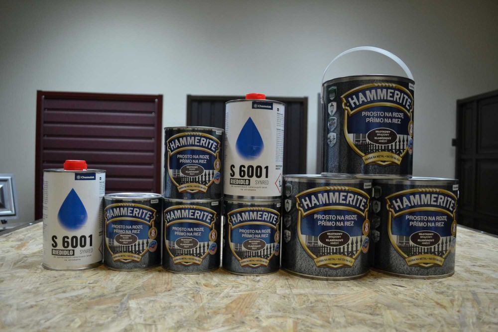 Фарба Хаммерайт, Hammerite, Фарба по іржі, Фарба 3в1