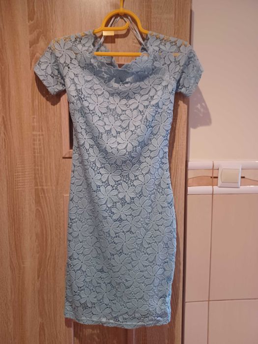 NOWE Śliczne niebieskie sukienki damskie