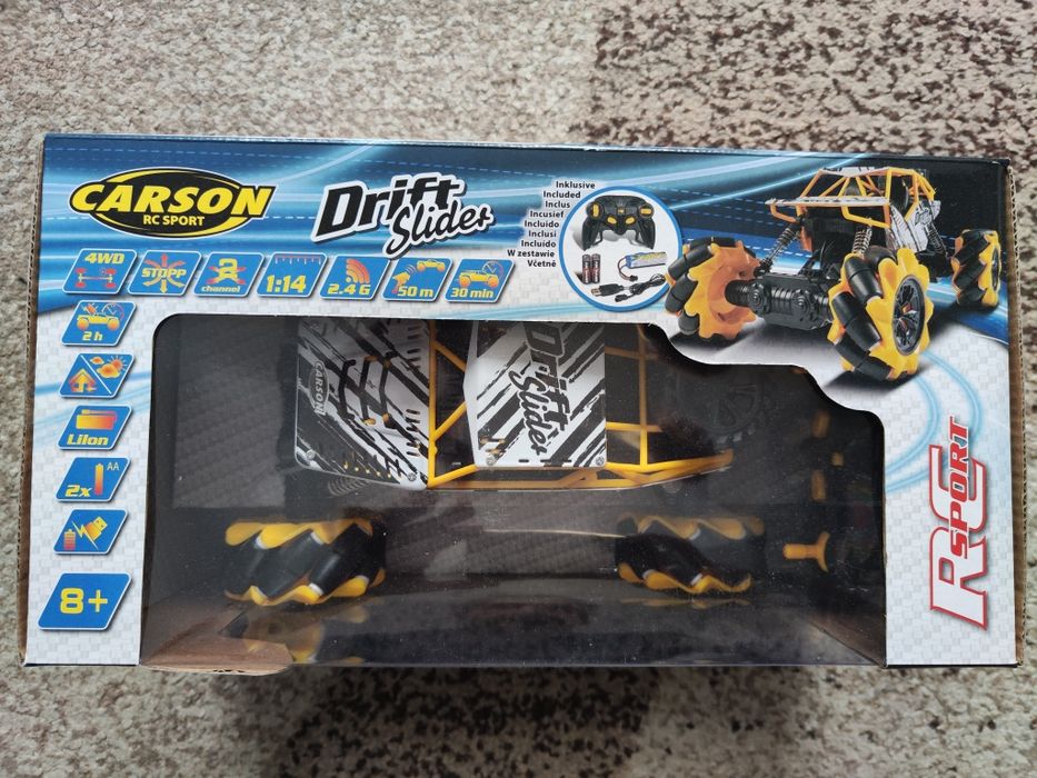Samochód zdalnie sterowany CARSON RC SPORT DRIFT SLIDER