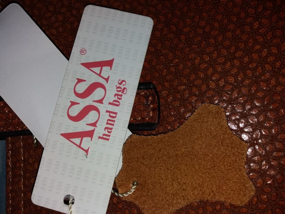 Сумка кожаная ASSA