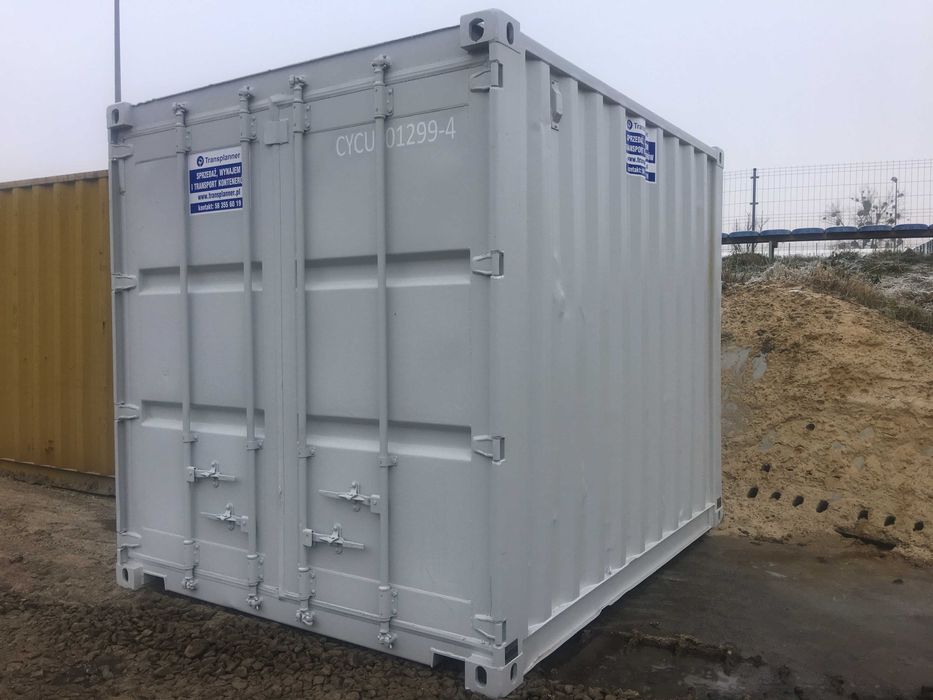 Kontenery 10DV/DC -dł.3m, używane, odmalowne sprzedam - AB