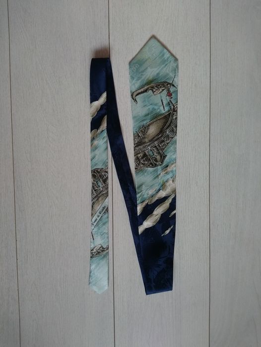 Краватка галстук з принтом