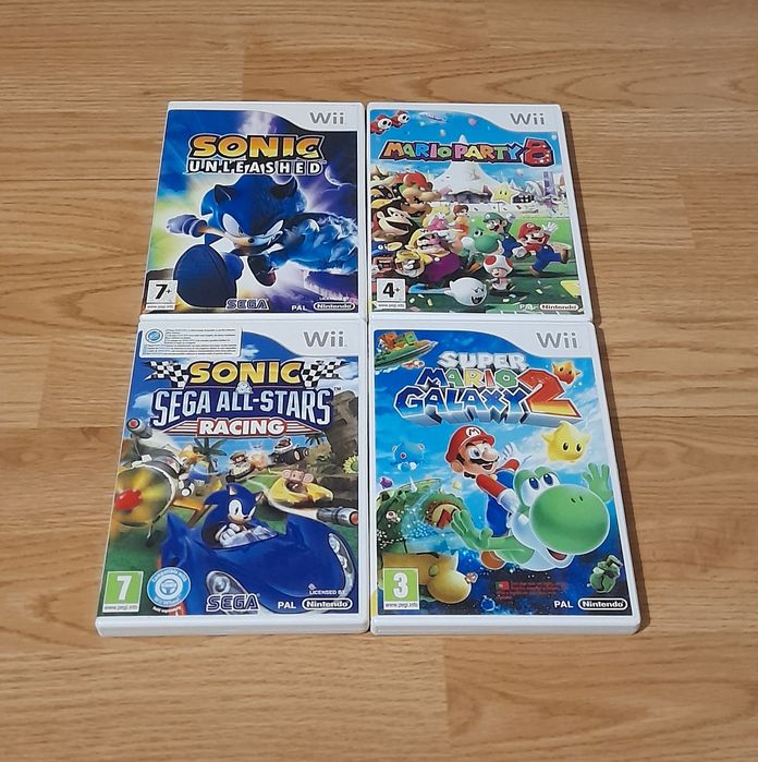 Jogos Originais e Completos Nintendo Wii/Wii U (Versão PT)