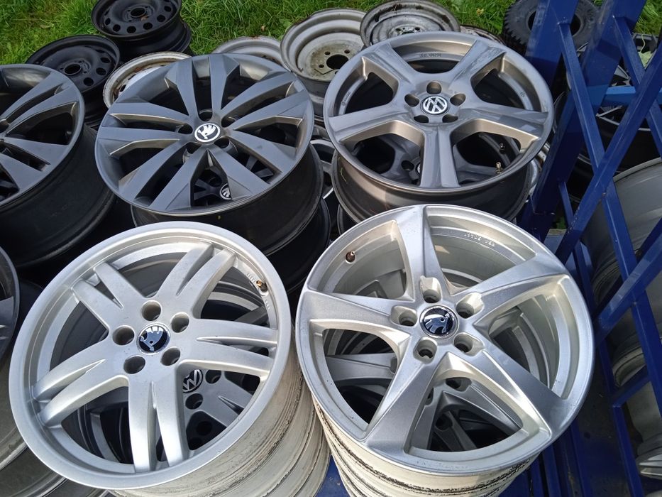 Felgi Aluminiowe 17 18 5x100 Skoda kamiq VW Seat Audi Jasło Montaż