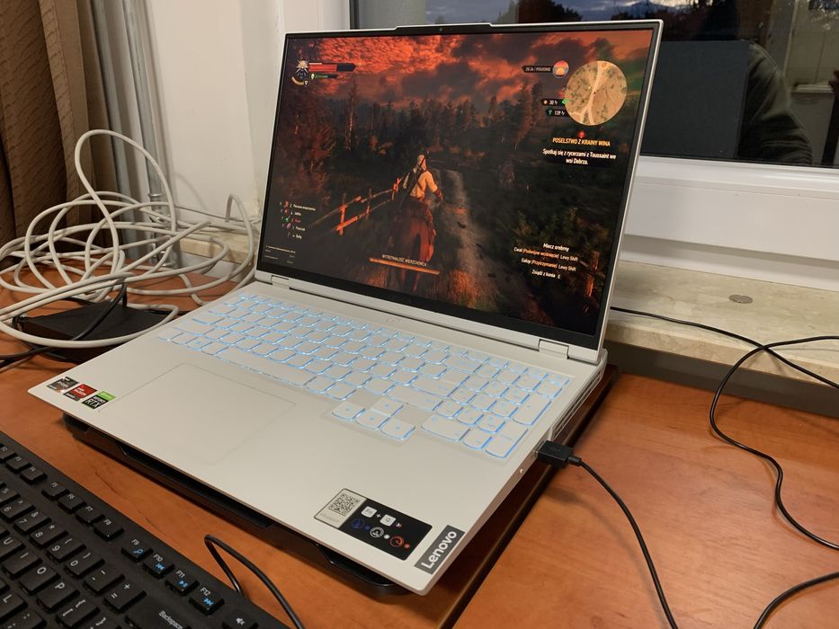 Sprzedam lenovo legion 5 pro gamingowy razem ze sprzętem