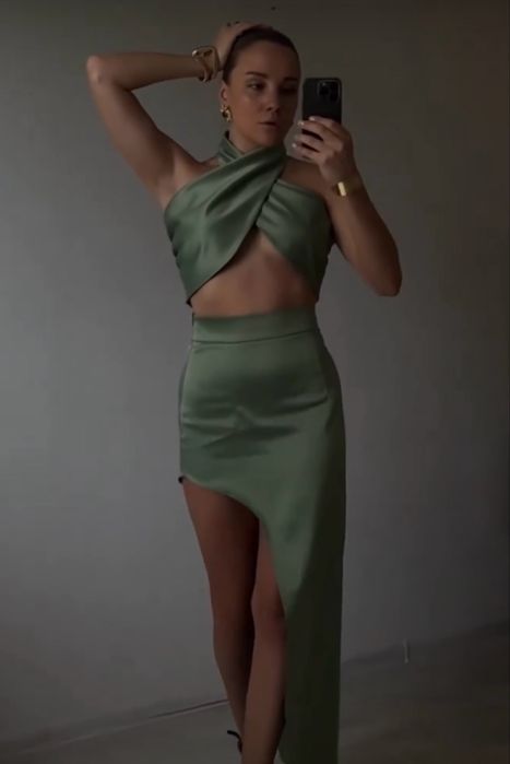 Garnitur Top i spódnica