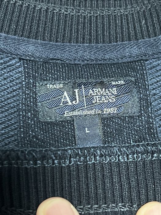 Світшот Armani Jeans (оригінал, нові колекції)