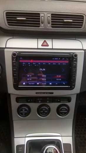 Штатна магнітола для VW Passat Golf Jetta Polo Caddy Touran Tiguan Sharan USB Bluetoth