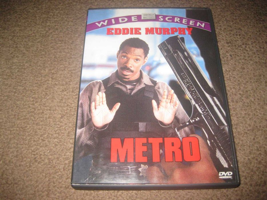 DVD "Metro" com Eddie Murphy/Raro!