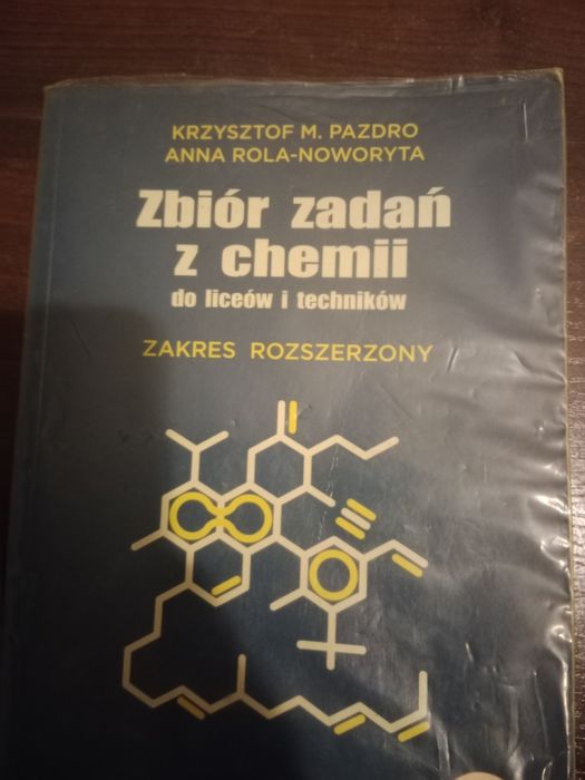 Zbiór zadań z chemii Pazdro. Poziom rozszerzony