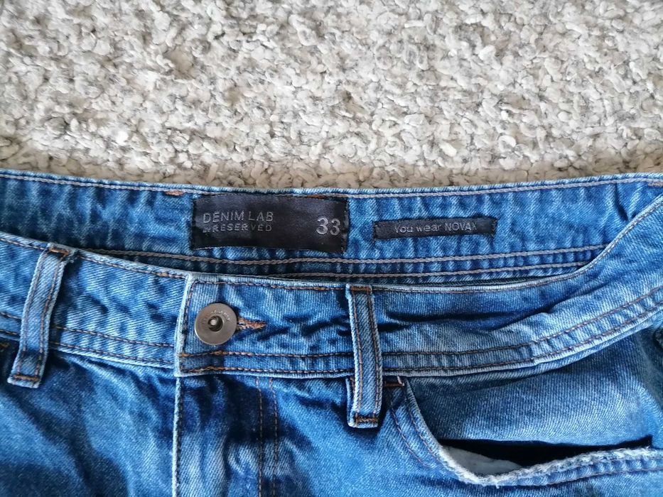 Spodnie jeansy Reserved rozm. 33, Regular Fit