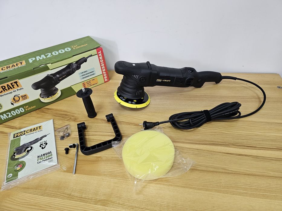 Эксцентриковая Полировальная машина шлифмашина ProCraft Стабилизация