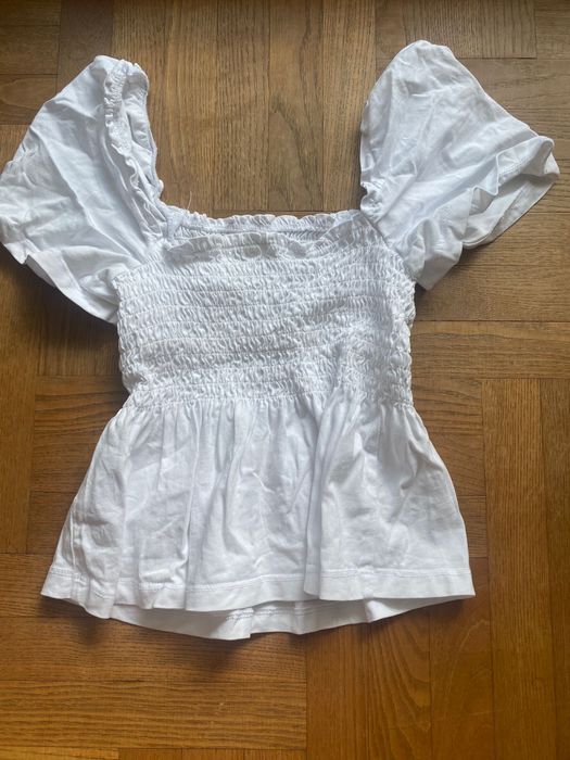 Bluzka H&M biała XS