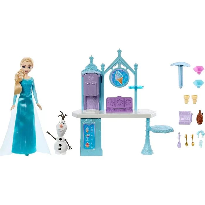 Ляльковий набір Disney Frozen Ельза та Олаф Крамниця морозива
