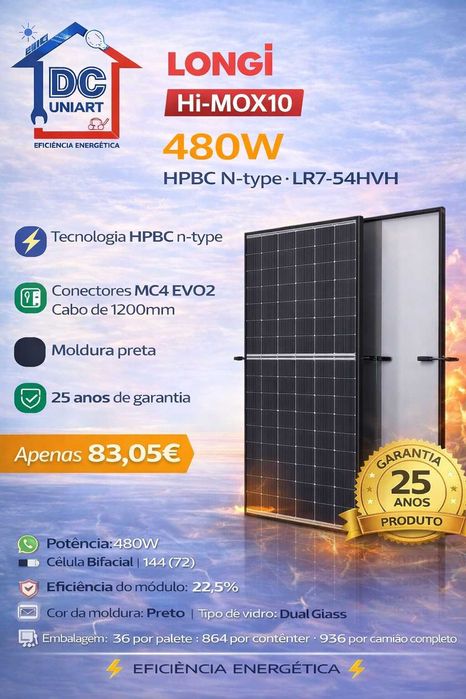 LONGi 480W Hi-MOX10 LR7-54HVH