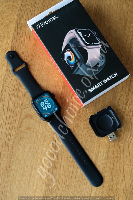 АКЦІЯ Смарт часы Smart Watch i 7 pro max/Фитнес трекер/Українська мова
