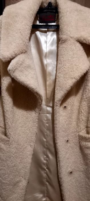 Жіноча демісезонна шуба Teddy