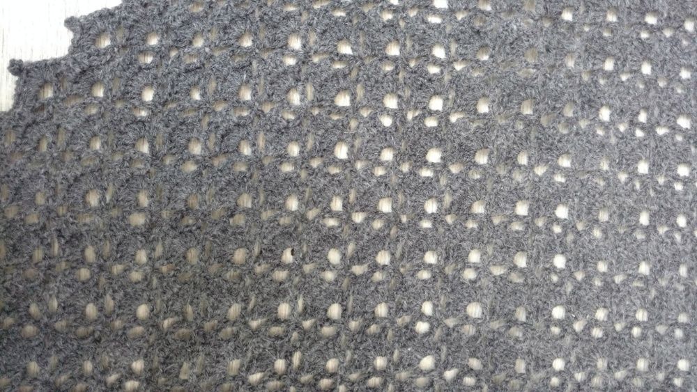 Шаль, бактус ручной работы