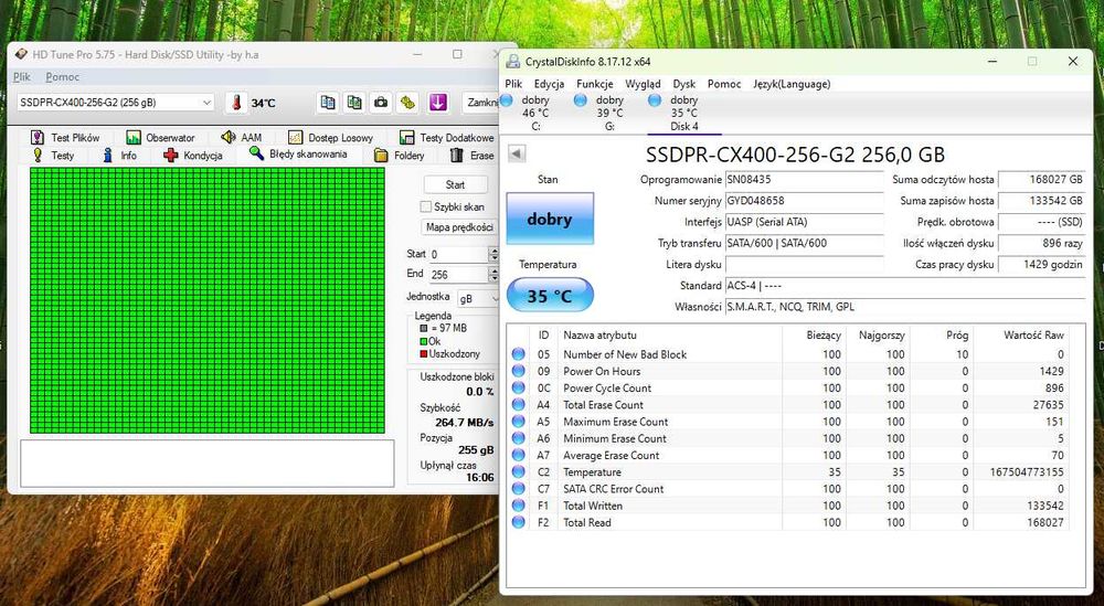 Dysk SSD GoodRam CX400 256GB 2.5" SATA III