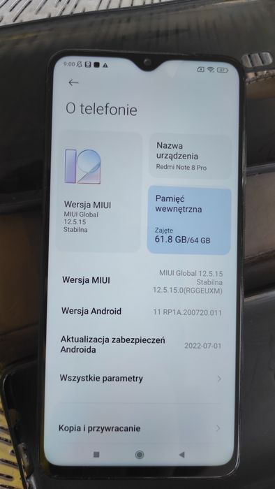 Telefon Xiaomi Redmi Note 8 Pro 6/64GB