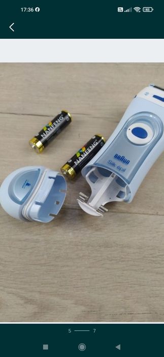 Braun Silk-epil 5-160 3 w 1 Elektryczna golarka OPIS BRAKI

Używana.