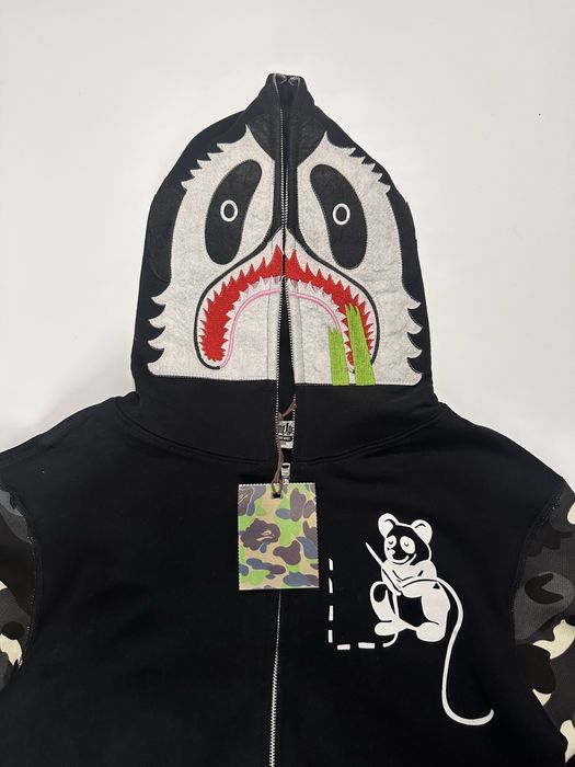 Зіп худі bape panda зип худи бейп панда бейп зіпка пофта на молнии