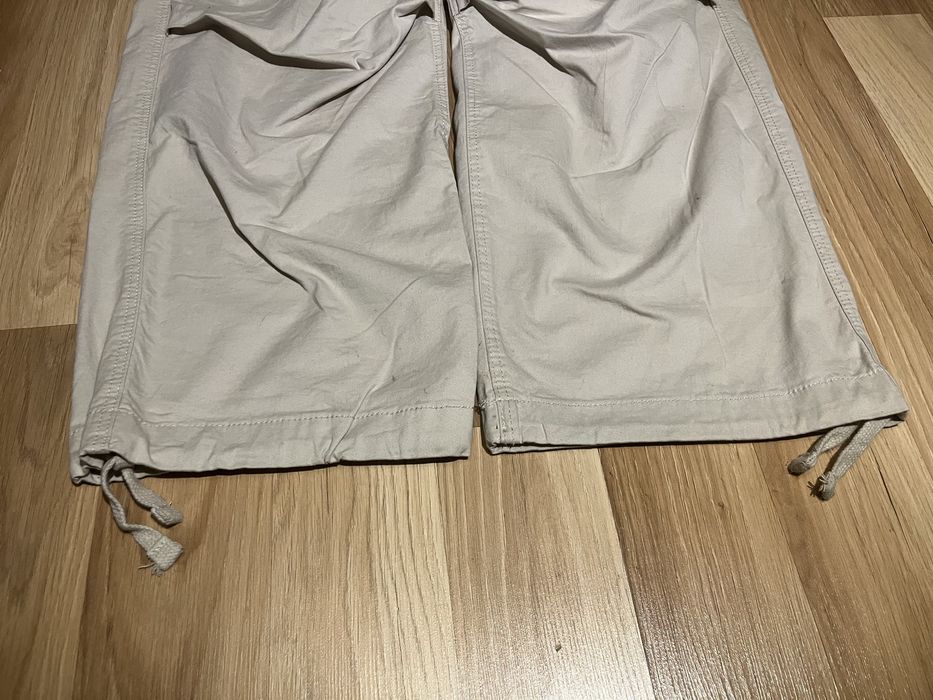 SPODNIE CARGO Relaxed Fit Beżowe