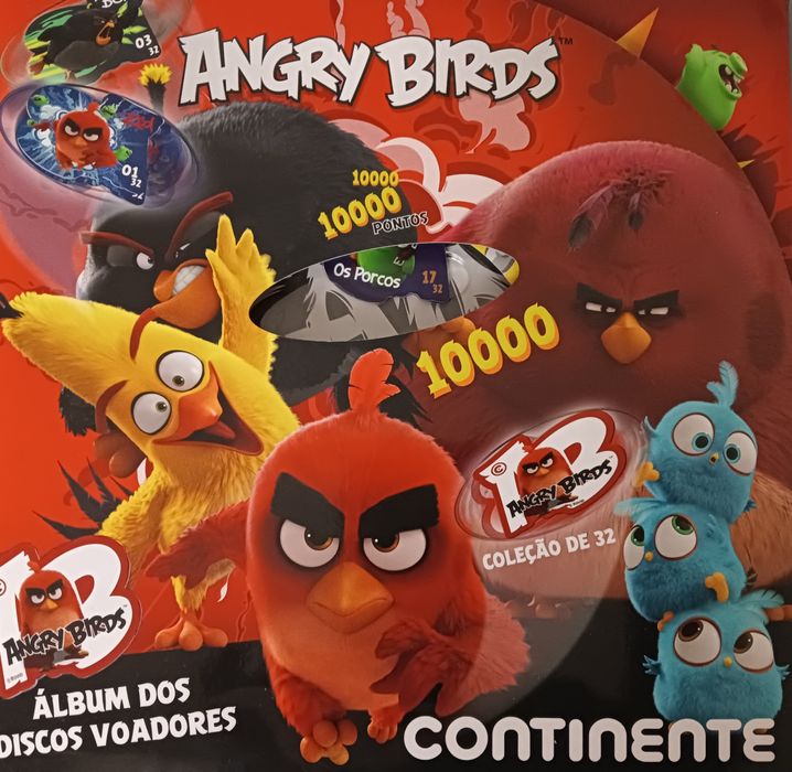 Angry Birds Cromos Coleção 32 Continente