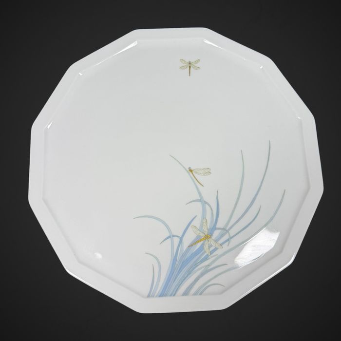 Duża patera Rosenthal Polygon Libelle Milos ważka Tapio Wirkkala B6/100825