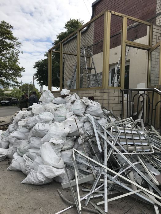 ПОСЛУГИ З ДЕМОНТАЖУ/ДЕМОНТАЖ стяжки,стін,плитки,вивіз буд сміття