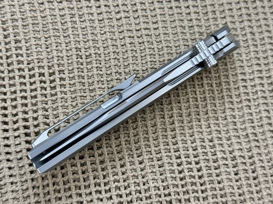 Ніж WE KNIFE Ezinta Titanium Integral M390 WE22041-2