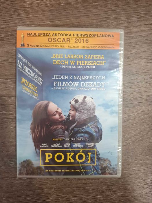 Pokój, DVD, lektor pl, nowy, folia