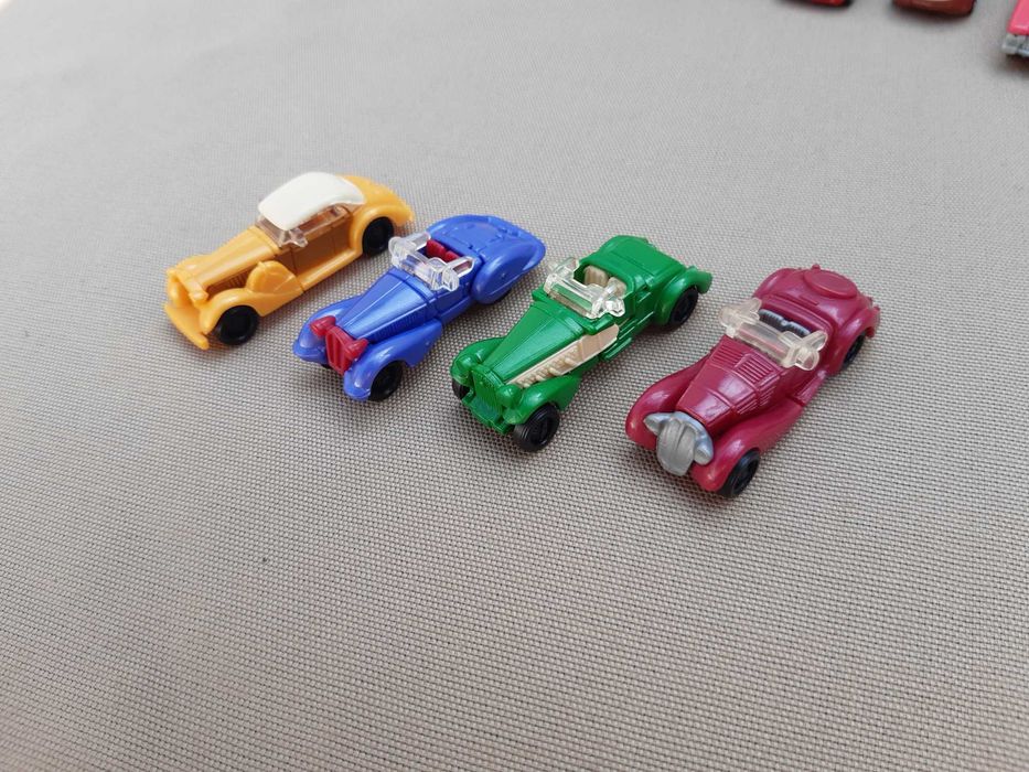 Kinder Coleções Completas Carros Antigos Lazer Cabrio Smart Car Disney