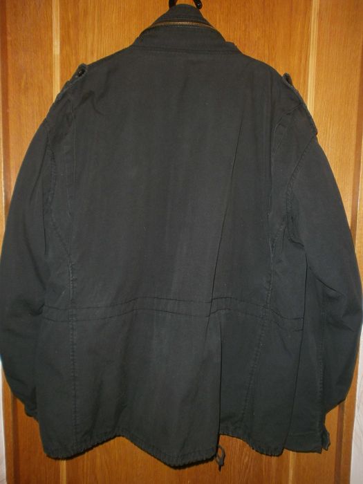 Большой размер. Куртка М65 Surplus, чёрная, р. XXL, наш 60. ПОГ-72 см