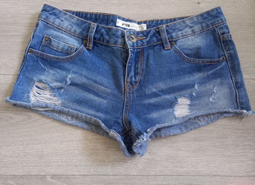 Szorty, spodenki jeansowe damskie S/36