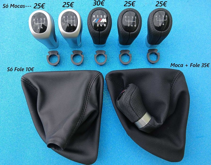 Moca manete alavanca velocidades Bmw serie 1  E87 04-2010    NOVA