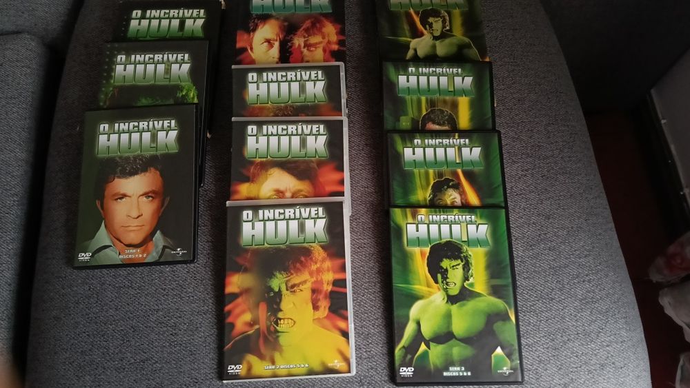 Coleção da série O incrível Hulk original